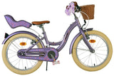 Vélo pour enfants Volare Blossom - filles - 18 pouces - violet - deux freins à main