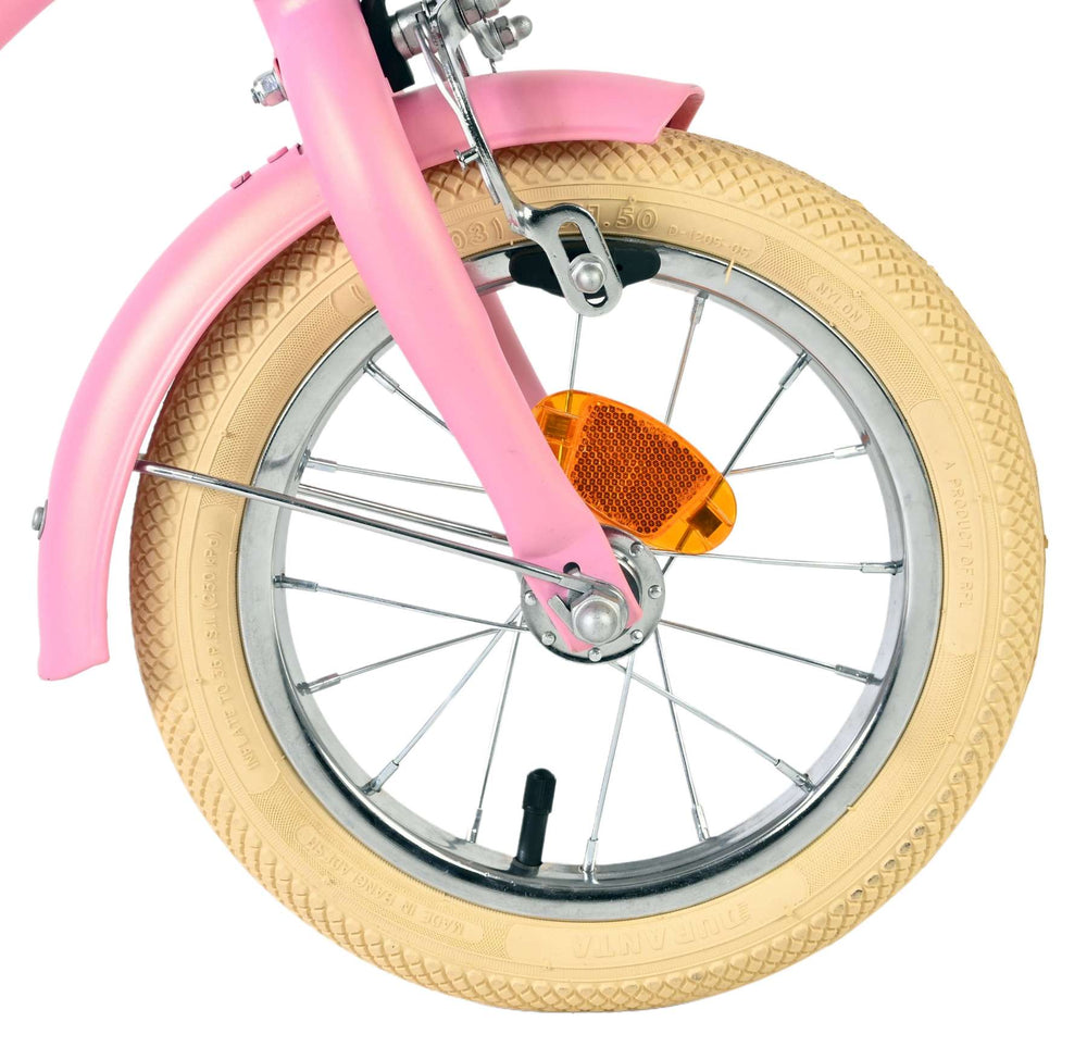 Vélo pour enfants Volare Blossom - filles - 12 pouces - rose