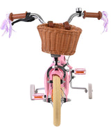 Vélo pour enfants Volare Blossom - filles - 12 pouces - rose