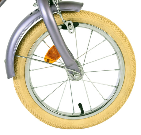 Vélo pour enfants Volare Blossom - filles - 14 pouces - violet