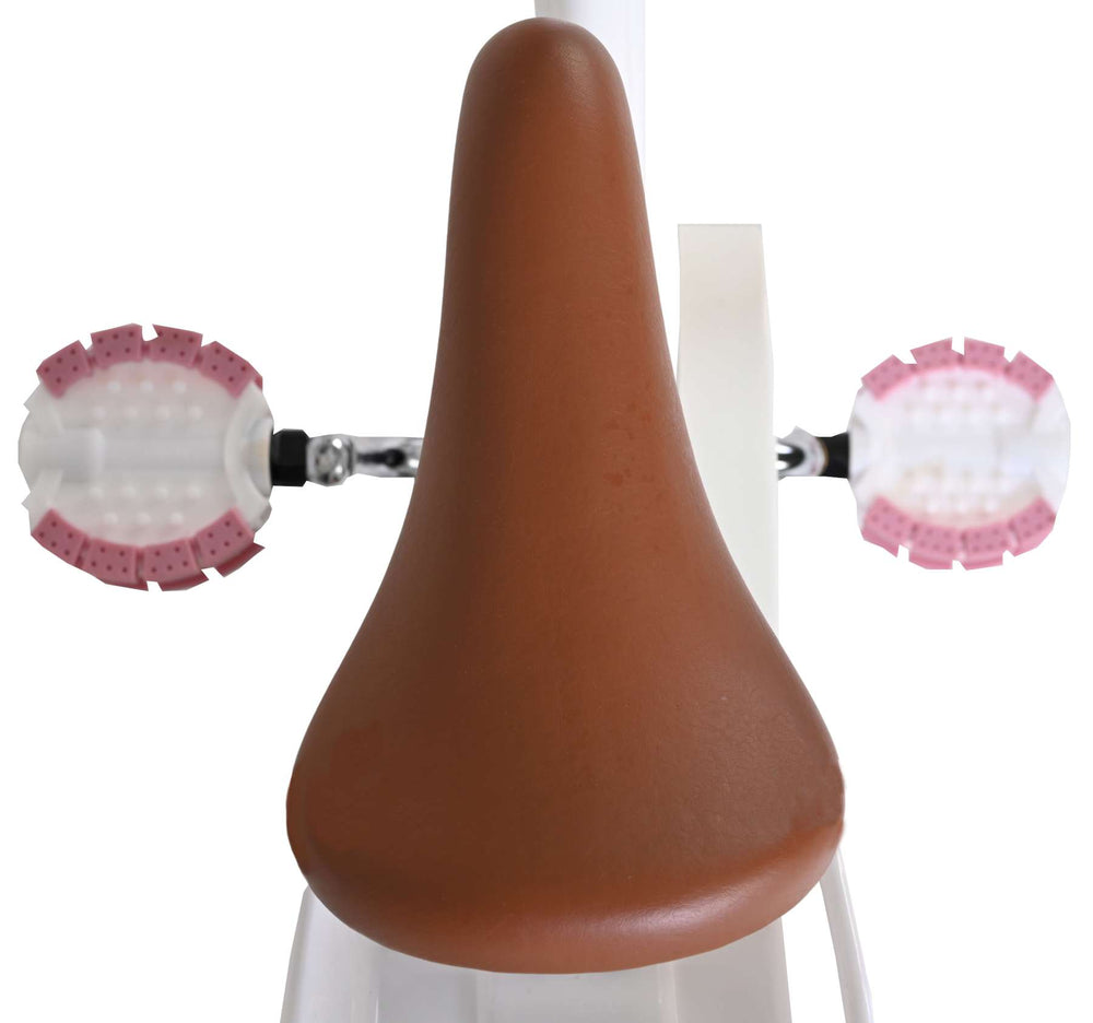 Vélo pour enfants Volare Blossom - filles - 14 pouces - blanc