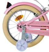 Volare Blossom Children's Bicycle - Girls - 16 Inch - Pink - Två handbromsar