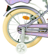 Vélo pour enfants Volare Blossom - filles - 16 pouces - violet - deux freins à main