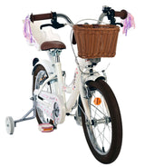 Vélo pour enfants Volare Blossom - filles - 16 pouces - blanc - deux freins à main