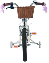 Vélo enfant Volare Blossom - filles - 16 pouces - blanc