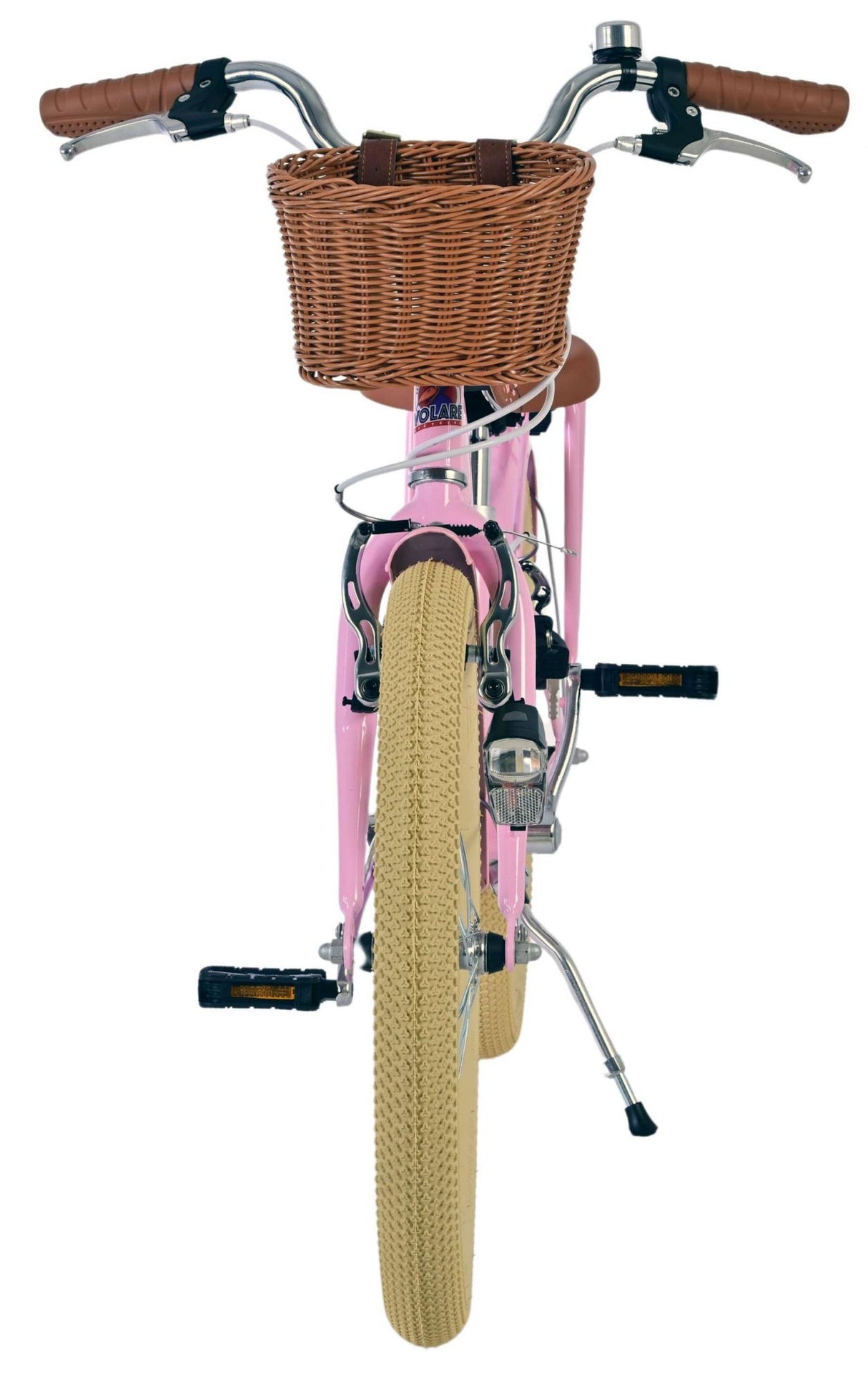 Vélo pour enfants Volare Blossom - filles - 20 pouces - rose - deux freins à main