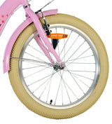 Vélo pour enfants Volare Blossom - filles - 20 pouces - rose - deux freins à main