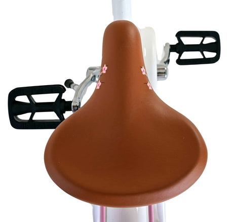 Vélo enfant Volare Blossom - filles - 20 pouces - blanc