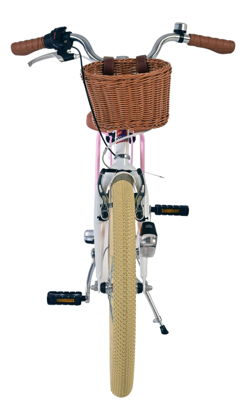 Vélo enfant Volare Blossom - filles - 20 pouces - blanc - Nexus 3 vitesses