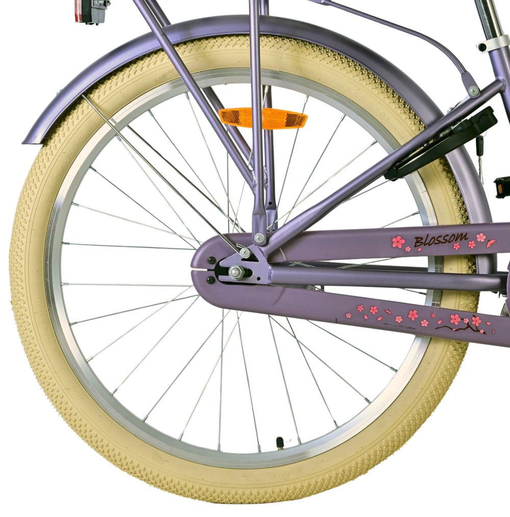 Vélo pour enfants Volare Blossom - mädchen - 24 zoll - lilas