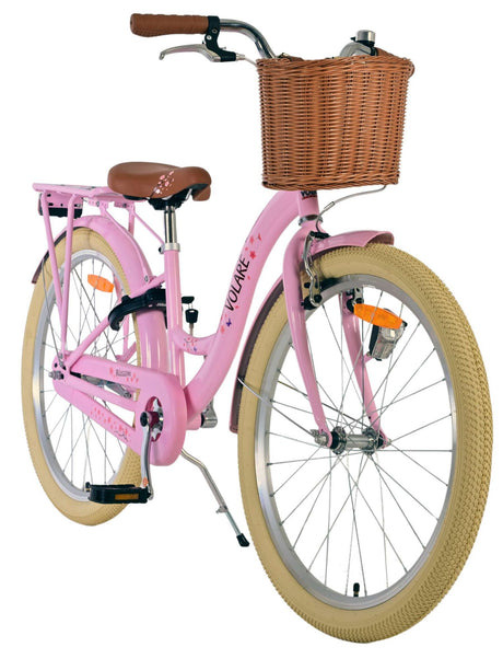Vélo pour enfants Volare Blossom - filles - 24 pouces - rose