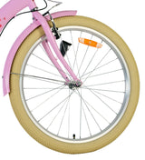Vélo pour enfants Volare Blossom - filles - 24 pouces - rose - 3 vitesses