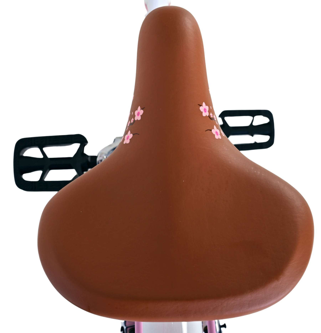 Vélo pour enfants Volare Blossom - filles - 24 pouces - blanc - deux freins à main
