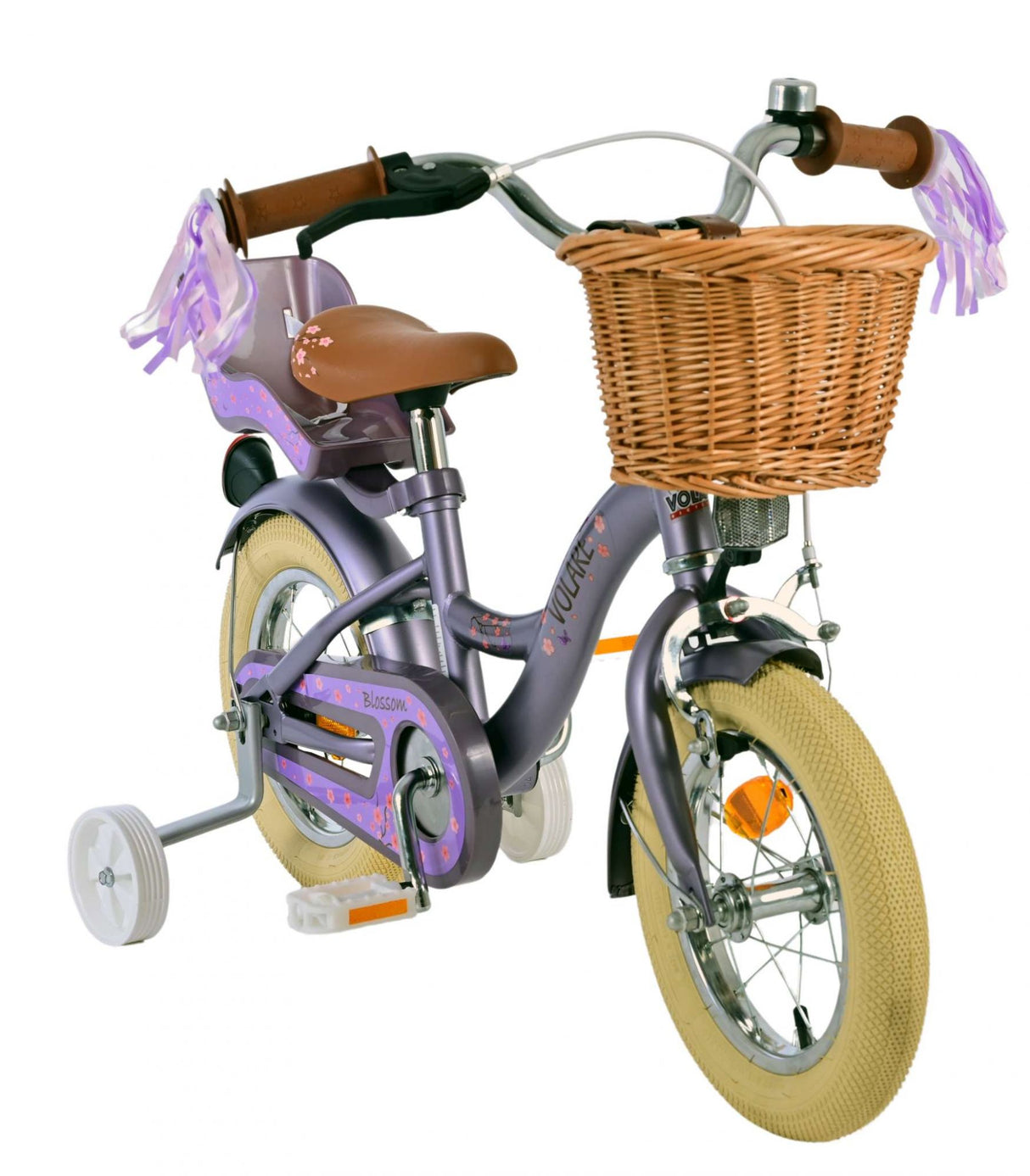 Bicycle per bambini Blossom Vlatare - Girls - 12 pollici - Purple