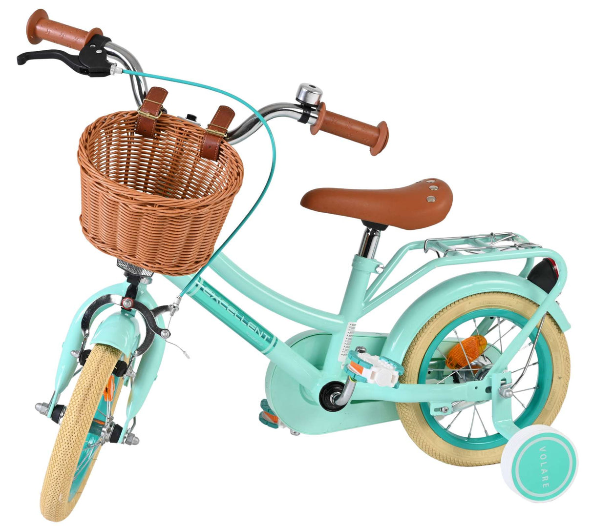 Excellent vélo pour enfants Volare - filles - 12 pouces - vert