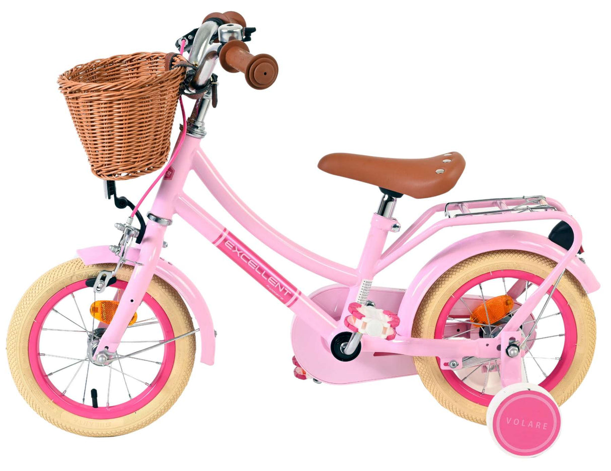 Excellent vélo pour enfants Volare - filles - 12 pouces - rose