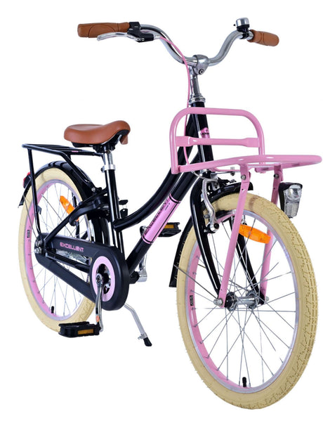 Excellent vélo pour enfants Volare - filles - 20 pouces - noir