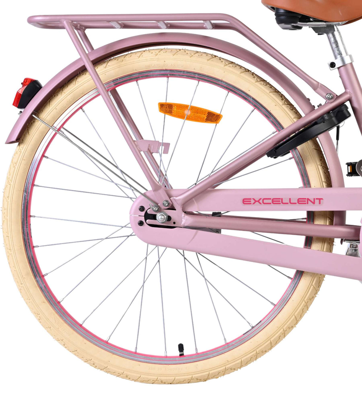 Excellent vélo pour enfants Volare - filles - 24 pouces - rose mat