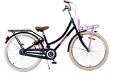 Volare Volare Vélo pour enfants Filles 24 pouces Noir Deux freins à main