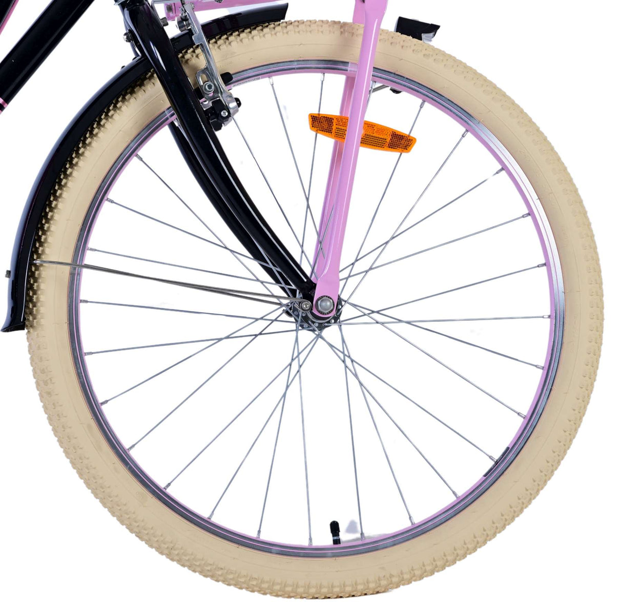 Volare Volare Vélo pour enfants Filles 24 pouces Noir Deux freins à main