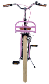 Volare Volare Vélo pour enfants Filles 24 pouces Noir Deux freins à main