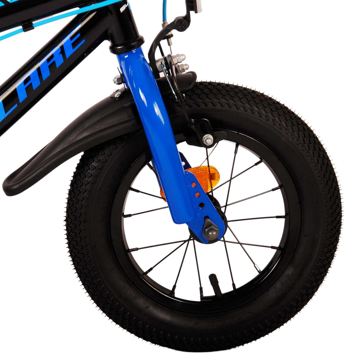 Volare Super GT Children's Bike - Boys - 12 Inch - Blue - Two Hand Brakes