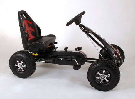 Voiture de course Volare Go Kart - Garçons - Grand - Pneus - Noir