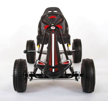 Voiture de course Volare Go Kart - Garçons - Grand - Pneus - Noir
