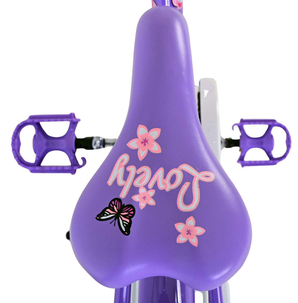 Volare joli vélo pour enfants - filles - 20 pouces - violet - 3 vitesses