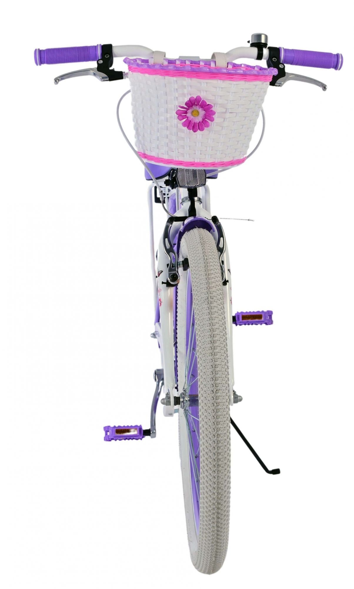 Volare joli vélo pour enfants - filles - 24 pouces - violet - deux freins à main