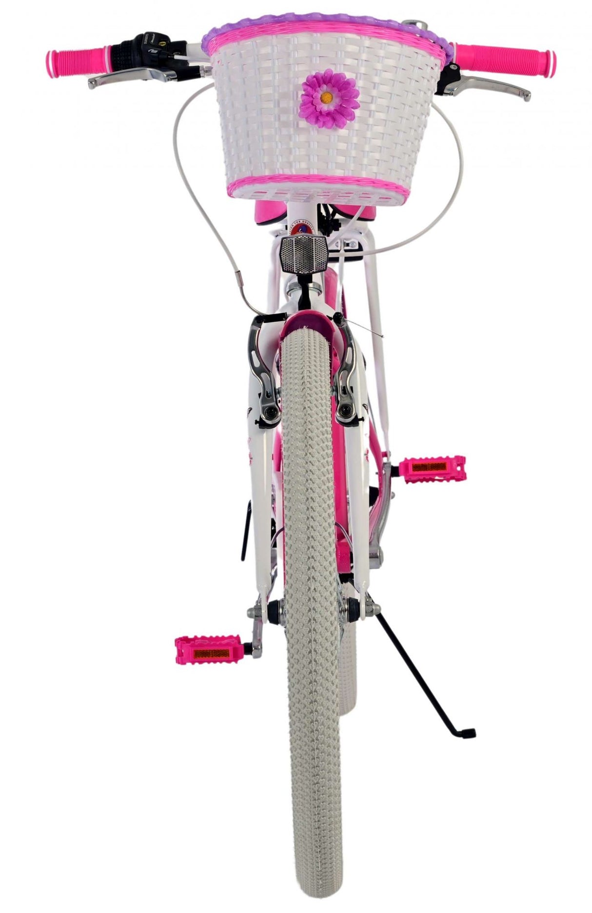 Joli vélo pour enfants Volare - filles - 24 pouces - rose - 7 vitesses