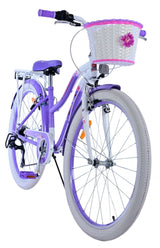 Joli vélo pour enfants Volare - filles - 26 pouces - violet - 7 vitesses