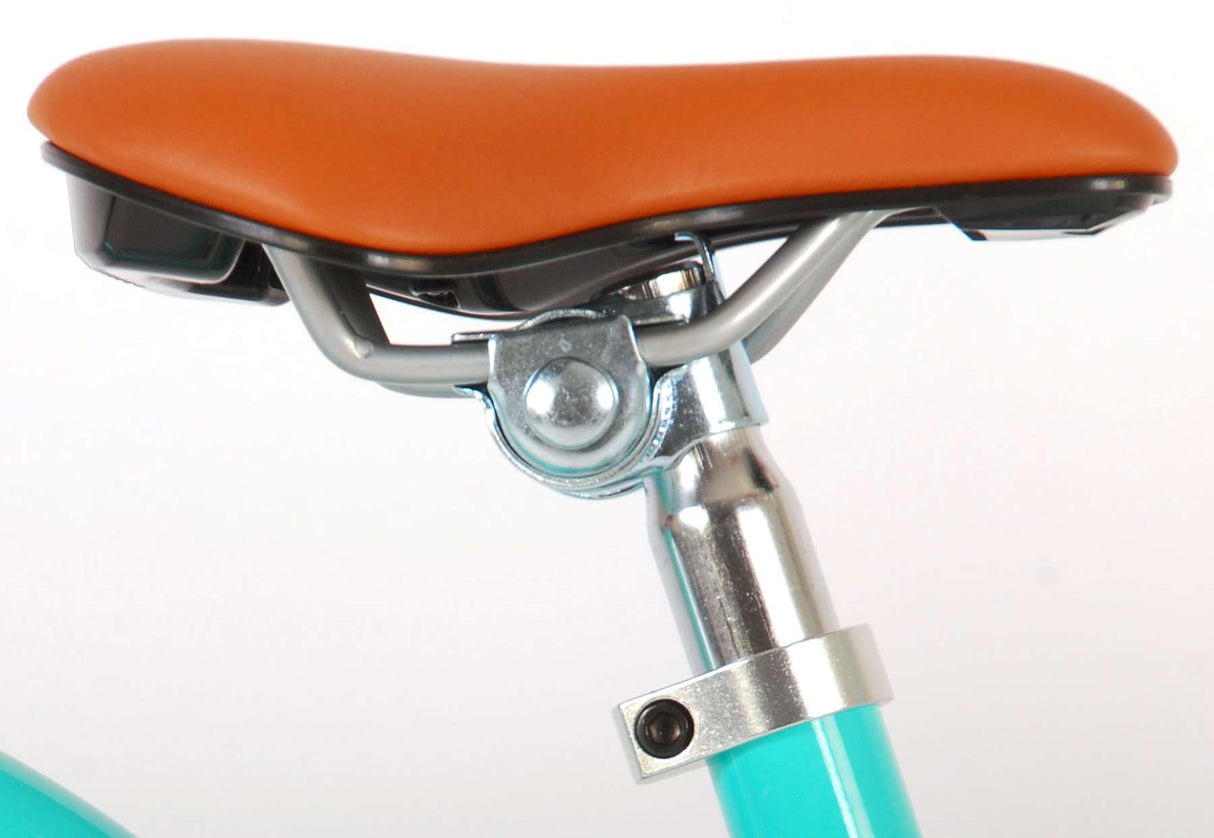 Volare Melody Children's Bicycle - Girls - 16 pouces - Turquoise - Collection Prime