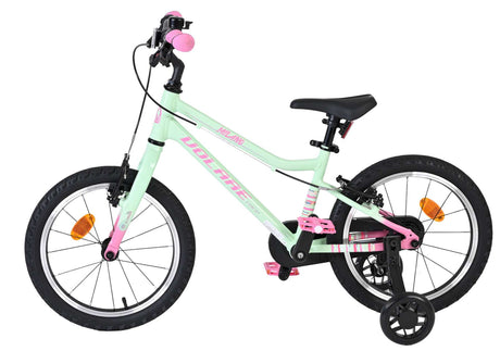 Volare milano kinderfiets - meisjes- 16 inch - mintgroen - twee handremmen