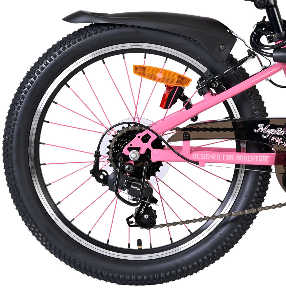 Vélo pour enfants Volare mystic - 20 pouces - rose - 7 vitesses