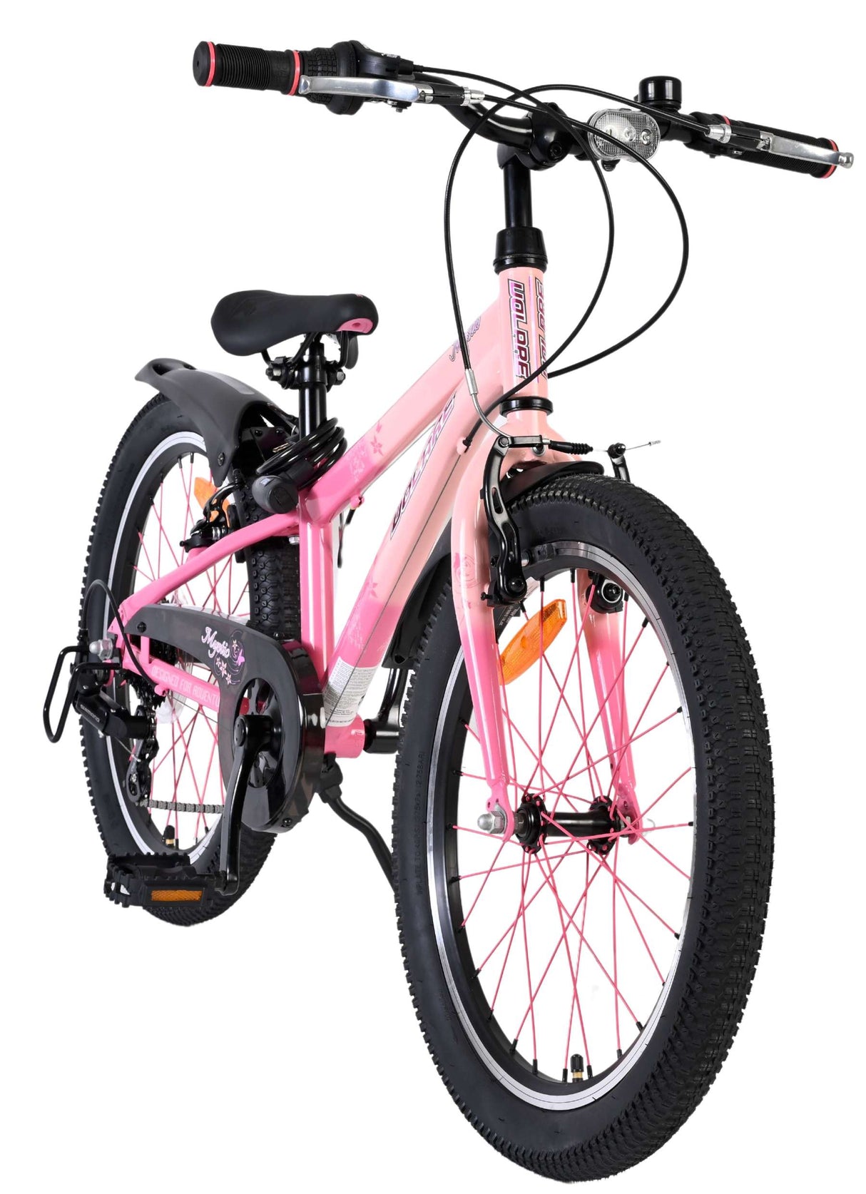 Vélo pour enfants Volare mystic - 20 pouces - rose - 7 vitesses