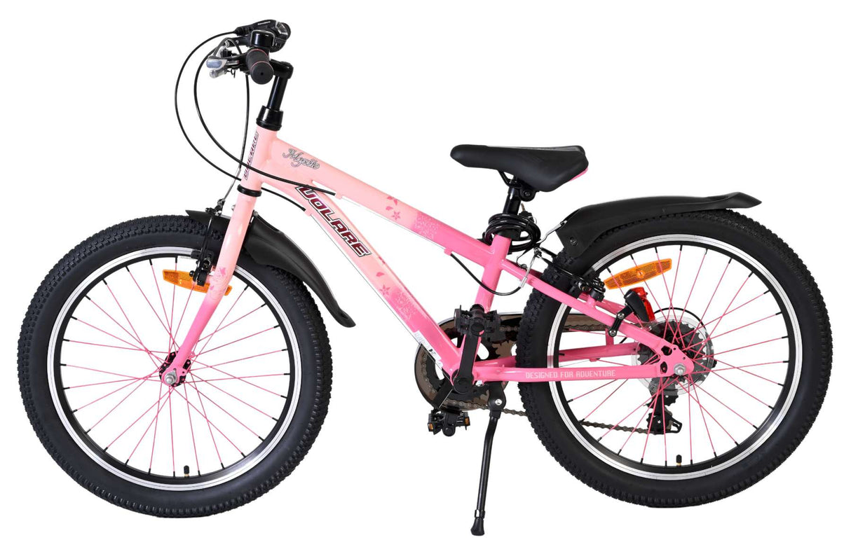 Vélo pour enfants Volare mystic - 20 pouces - rose - 7 vitesses
