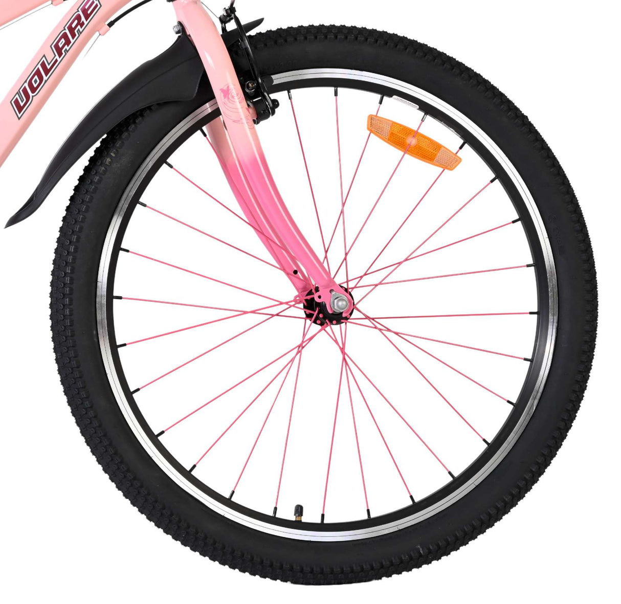 Vélo pour enfants Volare mystic - 24 pouces - rose - 7 vitesses