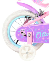 Vélo pour enfants Volare Olivia - filles - 12 pouces - rose - deux freins à main