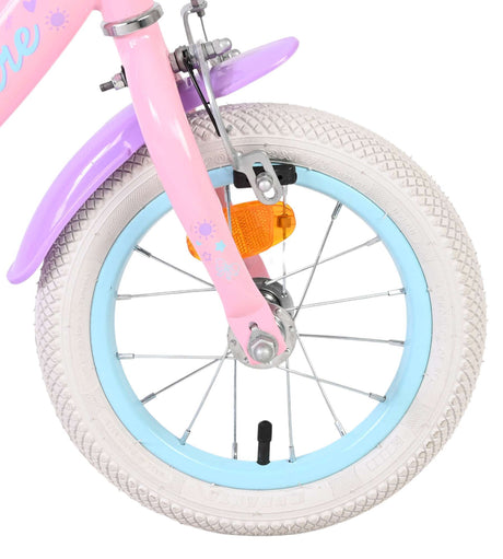Vélo pour enfants Volare Olivia - filles - 12 pouces - rose - deux freins à main
