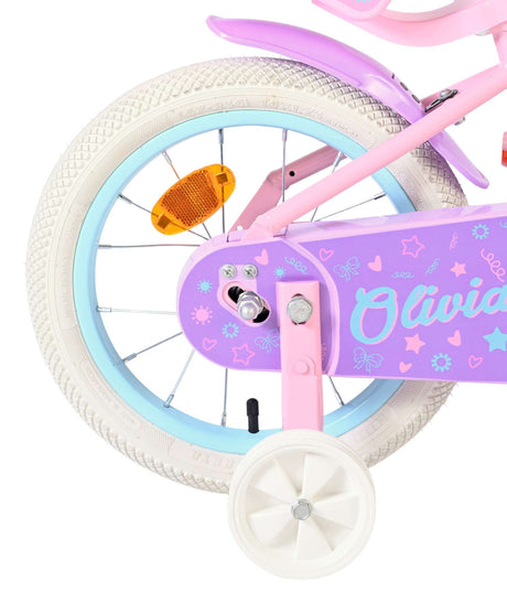 Vélo pour enfants Volare Olivia - filles - 14 pouces - rose