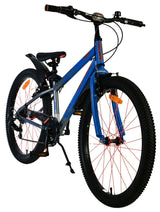 Vélo enfant Volare rocky - 24 pouces - bleu - 7 vitesses