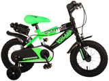 Volare Sportivo Child's Bike Boys Boys 12 pouces Néon Groen Black Two Hand Brakes 95% Assemblé