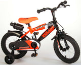 Volore Sportivo Kanner Bike Boys 14 Zoll Neon ORanje Black 95% versammelt