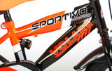 Volore Sportivo Kanner Bike Boys 14 Zoll Neon ORanje Black 95% versammelt