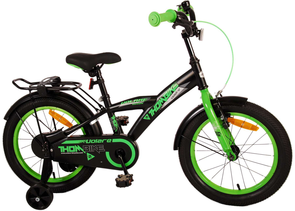 Vlatar Thbike Children's Bike Boys Black Green