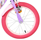 Vélo enfant Volare licorne - filles - 16 pouces - violet