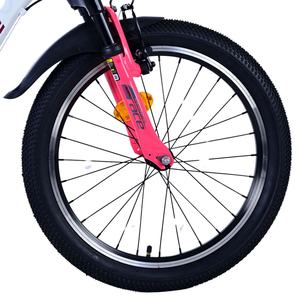 Volare XC Race Children's Bicycle - 20 pouces - 7 vitesses - Rose blanc