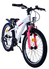 Volare XC Race Children's Bicycle - 20 pouces - 7 vitesses - Rose blanc