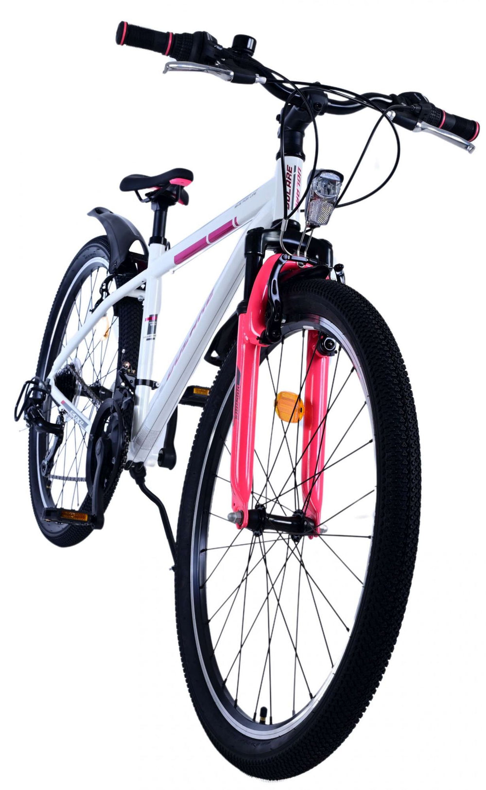 Volare XC Race Children's Bicycle - 26 pouces - 21 vitesses - Rose blanc